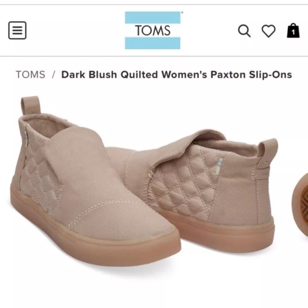 TOMS Paxton women's shoes size 6, perfect for your next adventure!